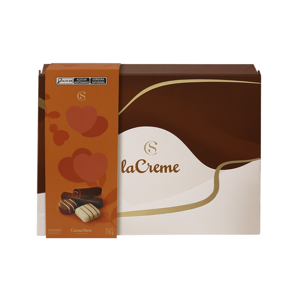 Caixa de Bombons Lacreme Sortidos 310g